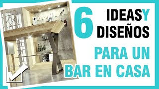 ✅ 6 Ideas y Diseños Bar en Casa 2019© | Descarga PDF Catálogo