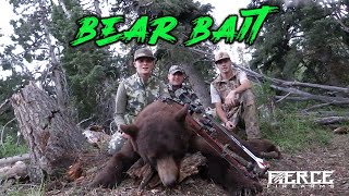FL0507 HUGE BEAR - ARCHERY KILL FROM TREESTAND - UTAH BEAR HUNT