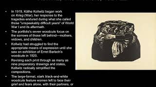 ART 246 - Post World War 1 New Objectivity and Degenerate Art Video Lecture