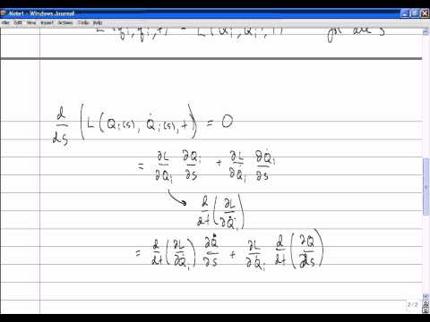 Classical Mechanics, Lecture