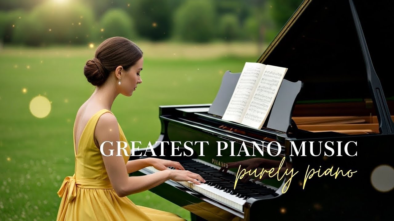 New Beautiful Relaxing Piano Music 🎶 Instrumental Piano Music for Sleep - Famous Piano Melodies