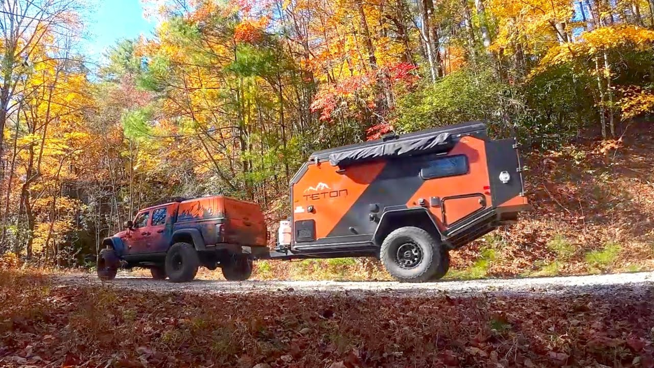 Грандиозное сухопутное приключение по осенним лесам Северной Каролины!