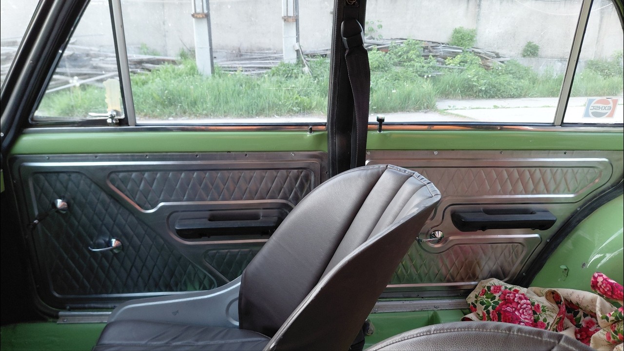 Custom door cards for VAZ 21011 - YouTube