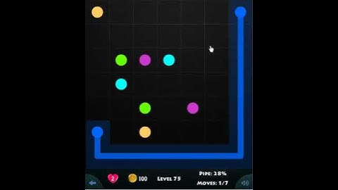 FLOW GAME ON FACEBOOK - LEVEL 75 BEGINNERS PACK