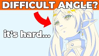 How I Draw Faces From Difficult Angles In Less Than 10 Min
