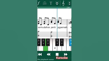 Thumbnail of karaoke #piano kasihtaksampai #pianocover padiband #music harps.