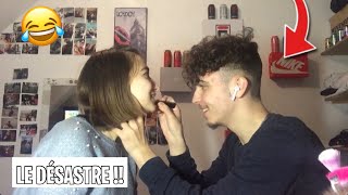 JE MAQUILLE MA COPINE !! ( le désastre)