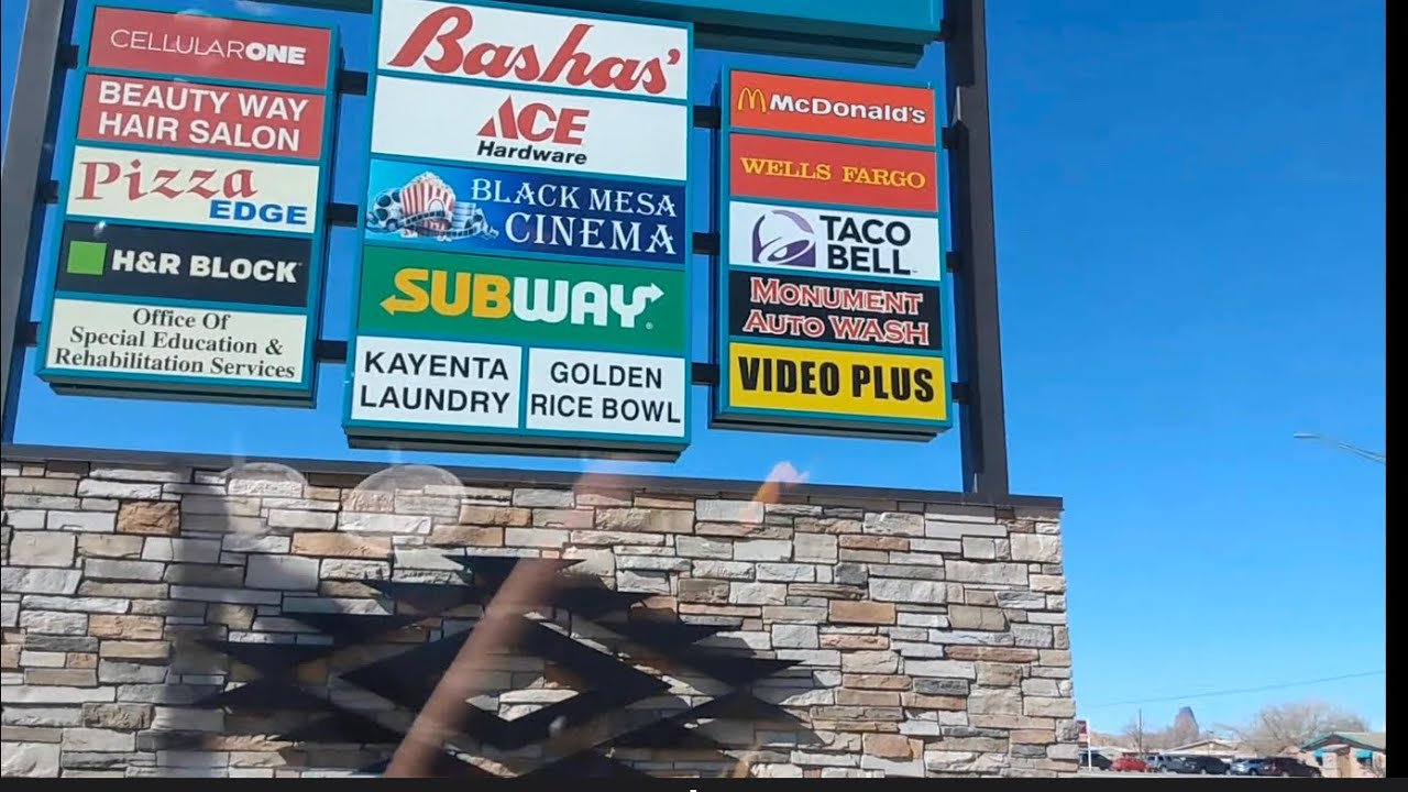 PART TWO STOPPING AT Kayenta Shopping Center KAYENTA, AZ Navajo