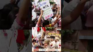 പരീക്ഷാ വീഴ്ചകൾ ആരോപിച്ച് ദില്ലിയിലെ NTA ആസ്ഥാനത്തേക്ക് എസ്എഫ്ഐ മാർച്ച്;പ്രതിഷേധക്കാരെ തടഞ്ഞ് പൊലീസ്