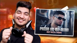 KRSNA X Deep Kalsi  - Paisa On My Mind | TUNNEL VISION | @professionalmagnet Reaction |
