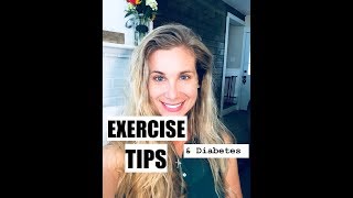 Exercise Tips & Diabetes | Health & Wellness | Registered Dietitian Nutritionist (RD) #onebody