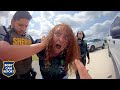 Combative Woman Turns Simple Seatbelt Ticket Into Felony Arrest