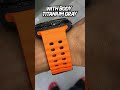 Samsung Galaxy Watch Ultra - Better & Cheaper than Apple Watch Ultra -Titanium Gray, Orange Strap!