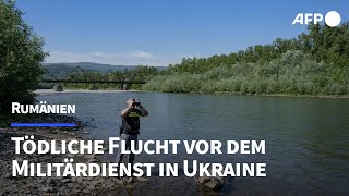Tödliche Flucht vor dem Militärdienst in der Ukraine nach Rumänien | AFP