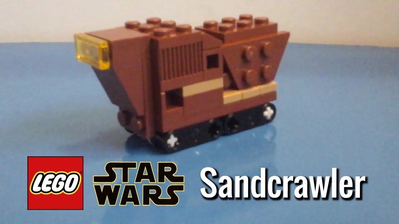 How To Build: LEGO Sandcrawler - YouTube