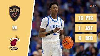 SL - Jaxson Robinson - 13 Points, 1 Assist, 6 Rebounds vs Heat - 2026 Summer League
