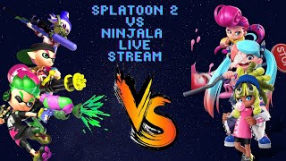 Splatoon 2 vs Ninjala live stream what team are you going to be!!🔴