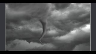 Lightwave descending tornado in the shape of a hook