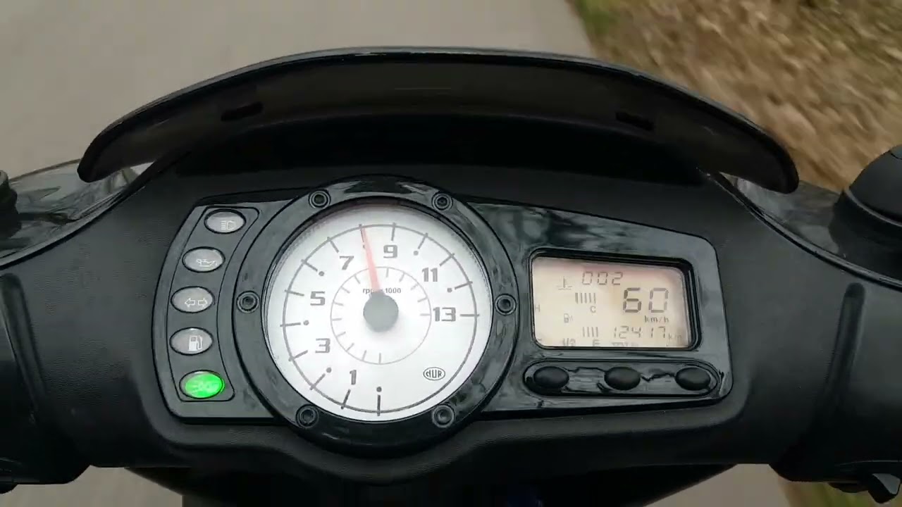 Piaggio Nrg Power DD 50 0-70 acceleration