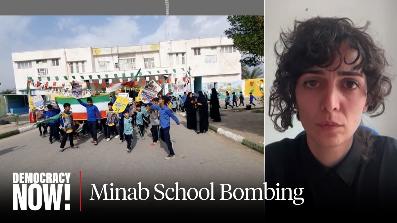 Trump Says Images of Bombed Iran School Could Be "AI" But Study Confirms U.S. Killed 140+ in Strike