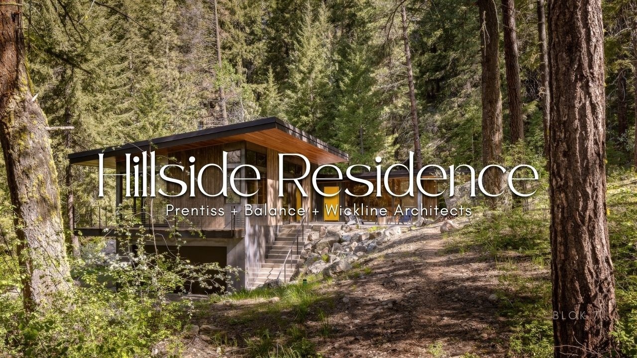 Этот дом на склоне холма был построен вокруг огромного валуна | Резиденция на склоне холма