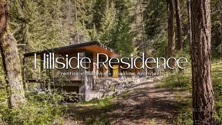 This Hillside Home Was Built Around A Mive Boulder Hillside Residence