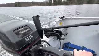 1996 9.9hp Johnson Outboard Motor