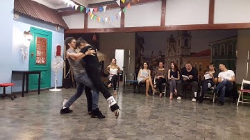 Zouk Winter Fun JnJ "NO HEAD MOVEMENTS" - Иван Бубнов  и Анастасия Чернова