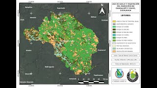 MAPA DE USO DE SUELO Y VEGETACIÓN EN QGIS