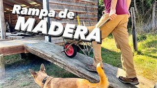 Rampa de MADERA para carretilla - Leñera En El Sur De Chile #18 by Barquito de Vapor 14,089 views 3 months ago 12 minutes, 43 seconds