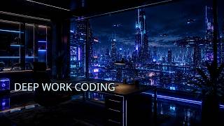 3 Hours Deep Work Coding Music • Concentration for Long Sessions