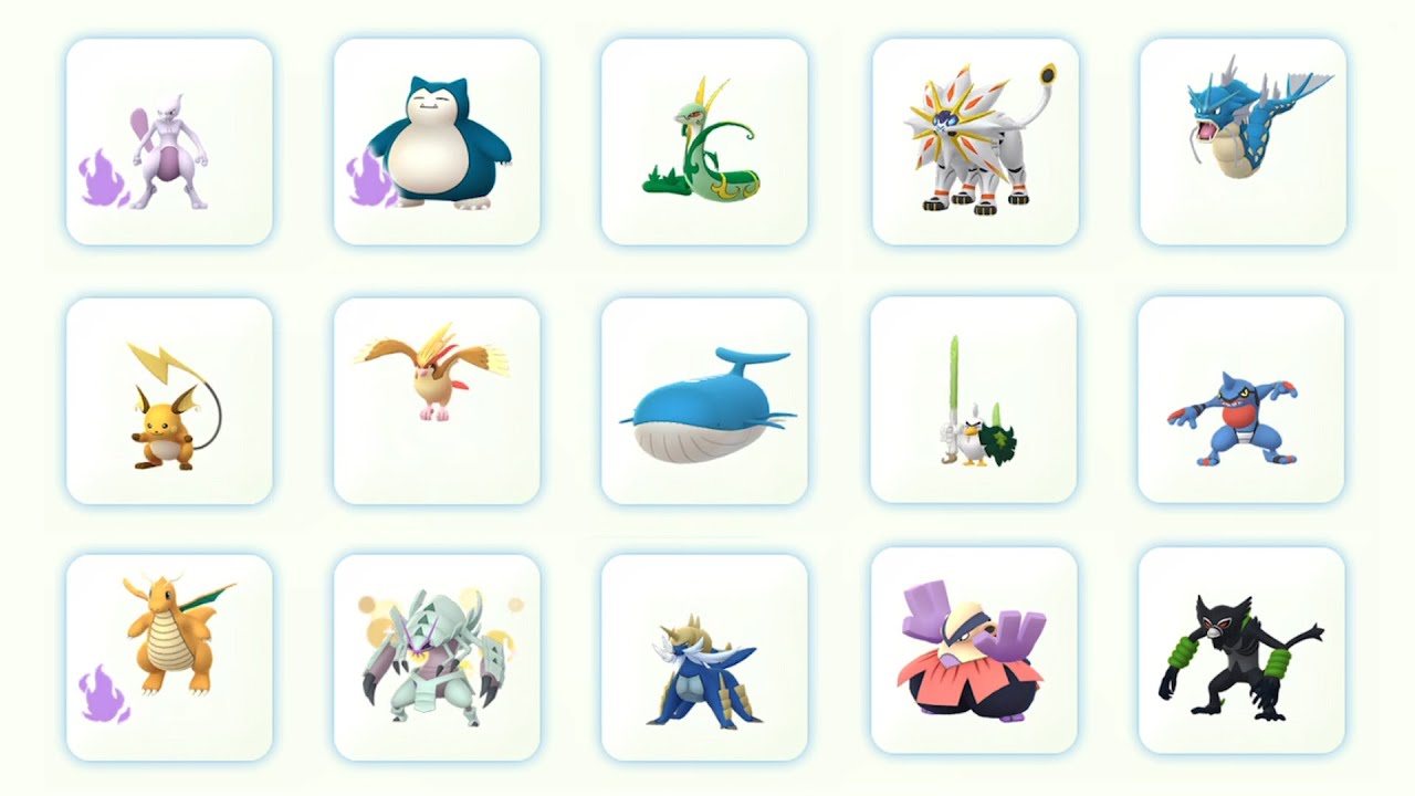 Mewtu, Solgaleo, Zarude & mehr