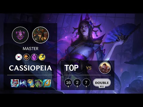 Cassiopeia Top vs Jayce - KR Master Patch 11.15