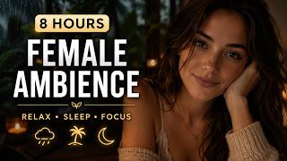 Relaxing Female Face Ambience 🌙 Soft Eye Contact for Sleep & Relaxation (8 Hours) screenshot 3