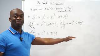 Hessian Matrix Partial Derivatives Calculus