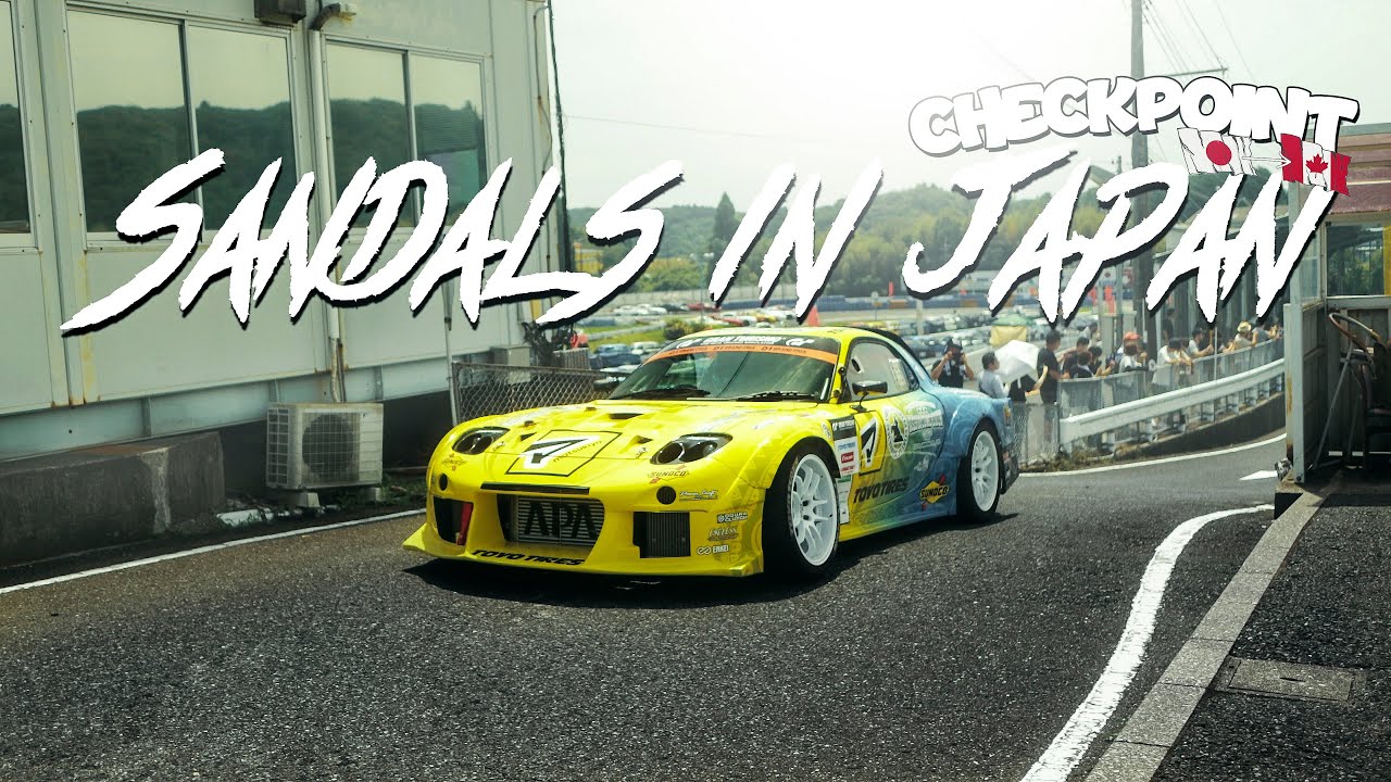 5人祭り Seven's Day at Mobara Circuit! | Sandals in Japan (4K) - YouTube