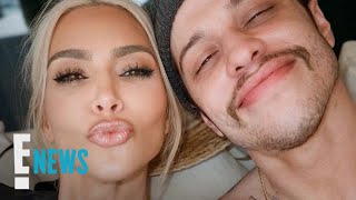 Kim Kardashian Cuddles With Shirtless Pete Davidson | E! News