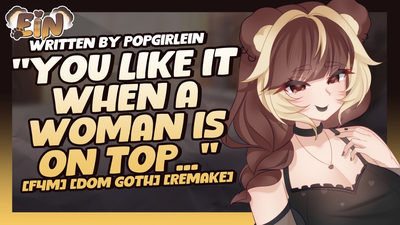 🐻 popular goth PINS you down and claims you | Audio Roleplay F4M