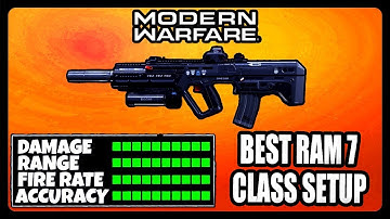NEW OVERPOWERED RAM 7 CLASS SETUP IN MODERN WARFARE! BEST RAM 7 CLASS SETUP!