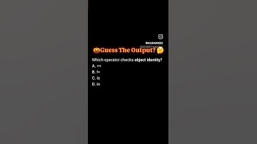 #python Daily Interview Questions #63 | Guess the output | AI Coder - Khushboo