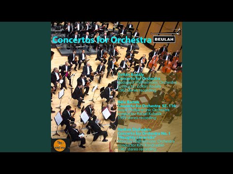 Concerto for Orchestra: I. Allegro risoluto