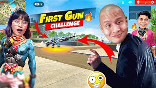 First Gun Challenge with Sooneeta &  UG Ayush ✌ Tonde Gamer