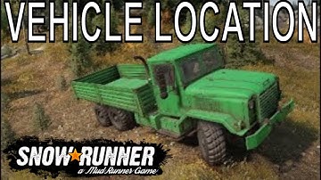 SNOWRUNNER VEHICLE LOCATION ANK MK38 Location Alaska Map