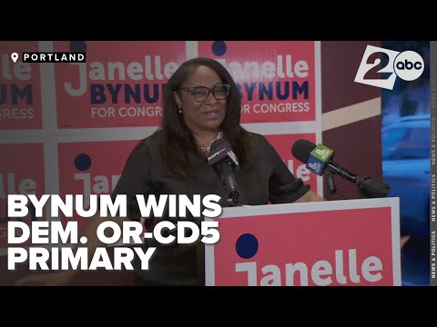 Janelle Bynum declares victory in the Oregon Congressional District 5 Democratic primary