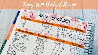 May 2019 Budget Recap