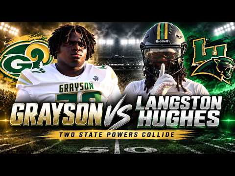 🔥 GRAYSON vs LANGSTON HUGHES! 😳 TWO GEORGIA STATE POWERS COLLIDE IN A HIGHLY ANTICIPATED SHOWDOWN