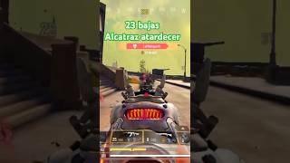23 BAJAS en el nuevo Alcatraz 🌇🔥 #Shorts #callofdutymobile