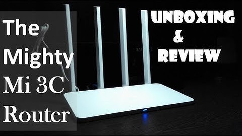 Mi Router 3C || Unboxing & Review