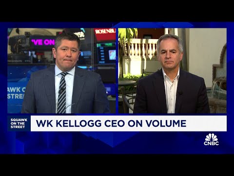 WK Kellogg CEO Gary Pilnick: 'Cereal for dinner' is trending for consumers under price pressure