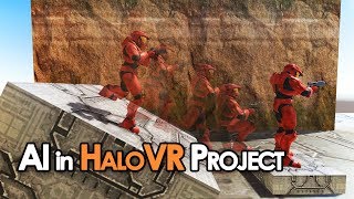 - HALO in VR - Locomotion - Update - AI and Better Foot Motion